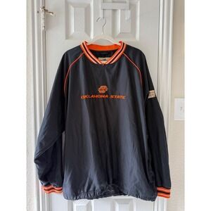 Vintage Oklahoma State Cowboys Reebok Heisman Pullover Jacket XL NCAA Y2K